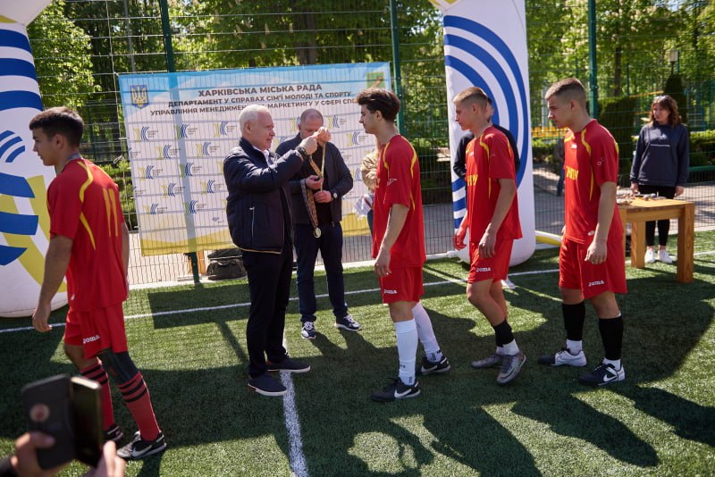 У Харкові нагородили переможців студентської ліги з футболу